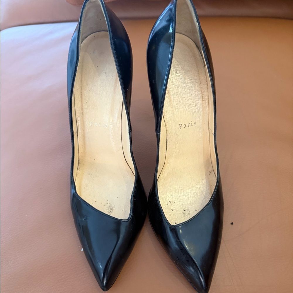 Christian Louboutin Black Stiletto Heels - Picture 3 of 11
